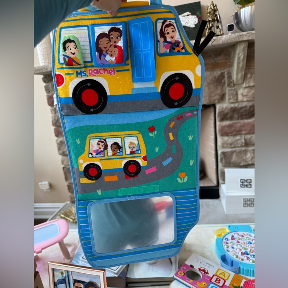 Miss Rachel activity board for baby